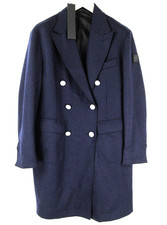 Replay Uomo Marino Cappotto 50