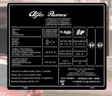 ADESIVO FLUIDI vano motore