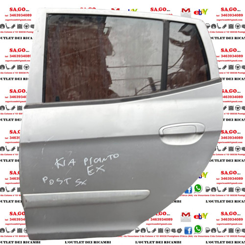 Portiera posteriore sinistra - portiera,