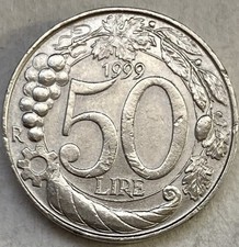50 Lire Piccole 1999.