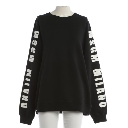 Felpa msgm nera - felpa,