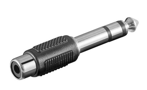 Adattatore stereo jack - stereo, 6.35