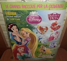 ALBUM FIGURINE VUOTO WALT DISNEY PRINCESS PALACE PET LOVE TENDERNESS principesse