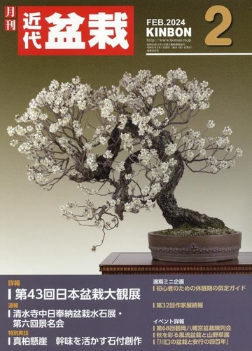 Japanese bonsai magazine - bonsai,