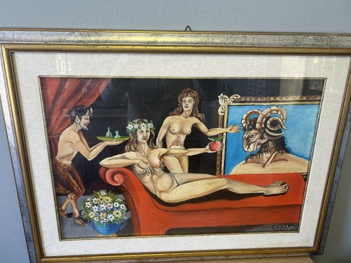 Quadri dipinti mano olio - a,