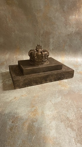 Scultura corona shabby - corona,