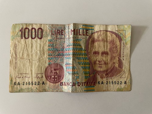 Banconota mille 1000 lire - mille,