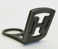 HURET  - STAFFA-SUPPORTO ATTACCO FANALE ANTERIORE PER BICICLETTA D'EPOCA EROICA