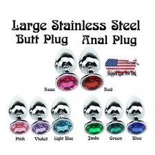 Stainless Steel Anal Butt Plug