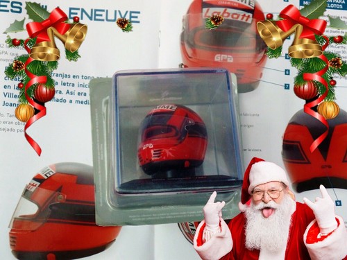 Casco gilles villeneuve 1982 - gilles,