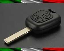 COVER CHIAVE GUSCIO PEUGEOT 106 107 206 207 407 806 2 TASTI KEY SHELL TELECOMAND