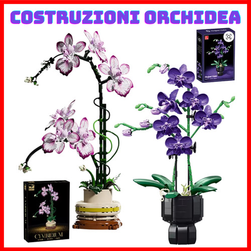 Costruzioni fiore orchidea - costruzioni,