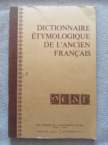 Dizionario étymologique - dizionario,