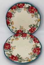 Piatti vintage floreali di