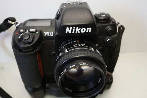 Nikon f100 con impugnatura - nikon,