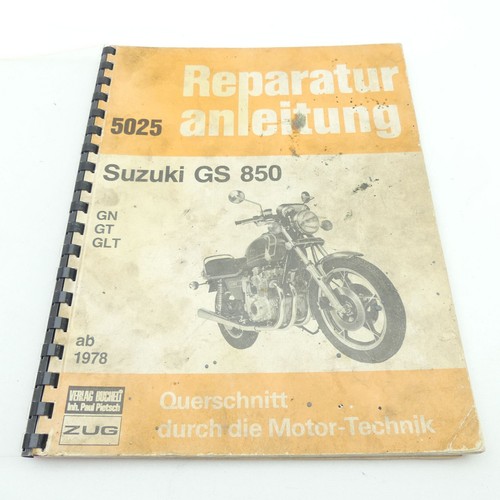 Suzuki 850 manuale officina - gs,