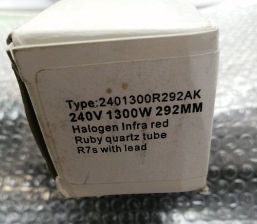 Lampada termica tubo barra