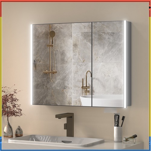 Armadio specchio led - led,