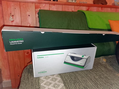 Lavavetri folletto vg100 - vg100+, nera