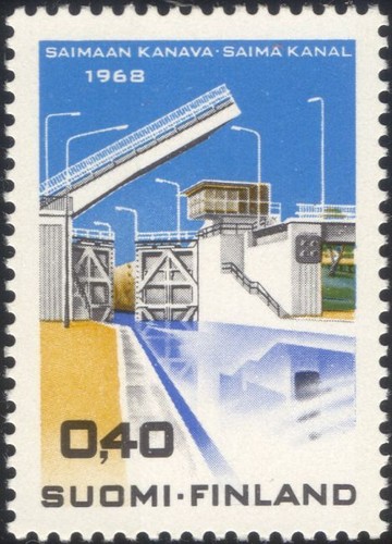 Finlandia 1968 apertura canale - finlandia,