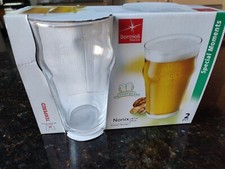 Boccali Birra Bormioli Rocco Nonix Bicchieri 2pz Oktoberfest Vetro Temperato