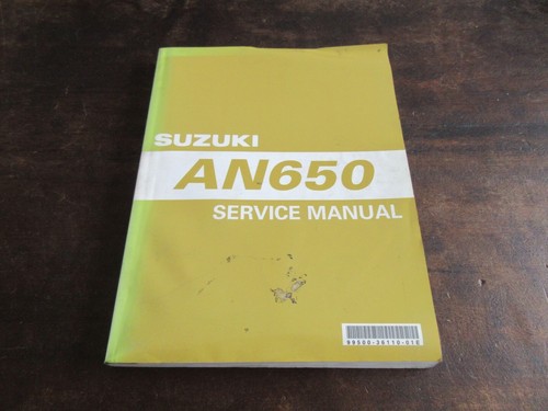 Suzuki an650 2003 shop - 2003,