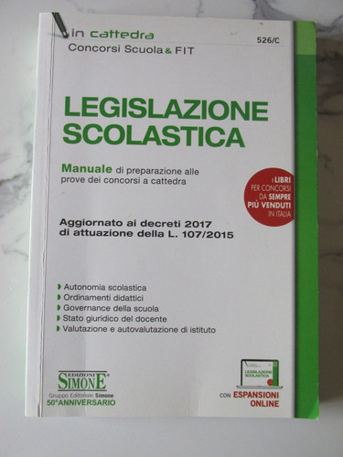 Legislazione scolastica - legislazione,