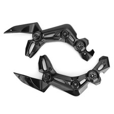 Guarnizione copri telaio plastica ABS moto per Kawasaki Z900 17-19 nero D2