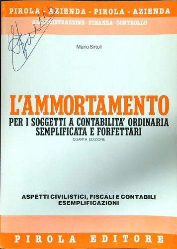Ammortamento per soggetti - i,