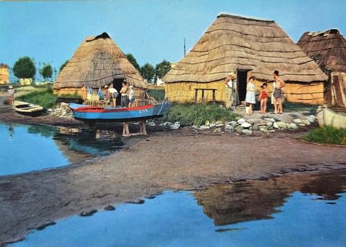 Vecchia cartolina lignano - vecchia,