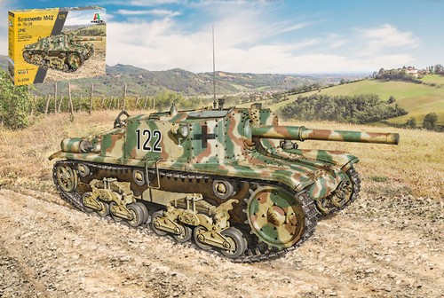 Italeri semovente m42 34 - semovente, 75/34