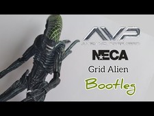 NECA Grid Alien Xenomorph Warrior AVP 7" Action Figure 1:12 Aliens Series 7 Toy