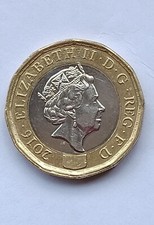 One Pound 2016 Errore di conio