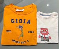 Magliette Disney Inside Out 2 Gioia e Rabbia per Bambini E Grrandi