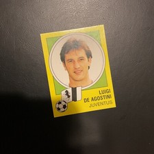 Figurina Calciatori Calcio Junior 1990/91 N 141 LUIGI DE AGOSTINI Juventus 