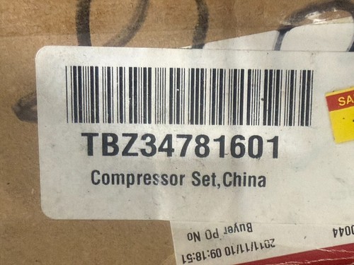 Tbz34781601 set compressore - tbz34781601,