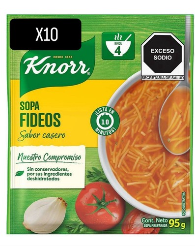 Knorr sopa pasta - zuppa, video