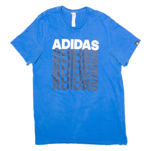 Adidas maglietta uomo blu - adidas, m
