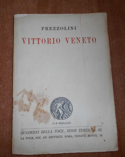 Giuseppe prezzolini vittorio - prezzolini,