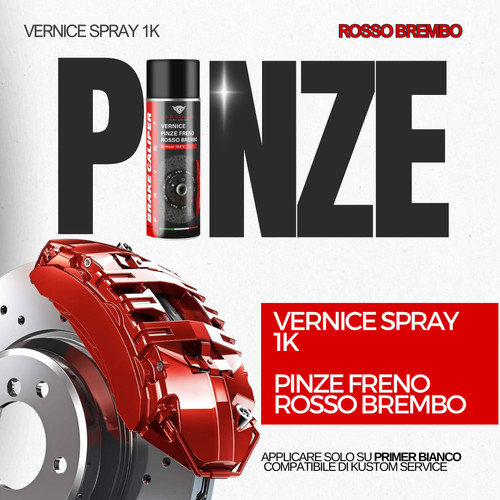 Kit vernice spray per pinze