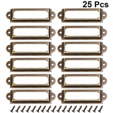  25 Pcs Porta Etichette Per