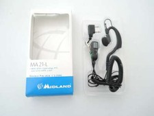 AURICOLARE MICROFONO MIDLAND MA21L PRO C1496 VOX ALAN XT50/XT70/G7/G6/G8/G9 PRO