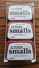 Scatola sigillata Altoids Smalls Peppermint Mint☆9 lattine sigillate da collezione☆2011 design
