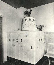 Stufa in maiolica Cleversulzbach