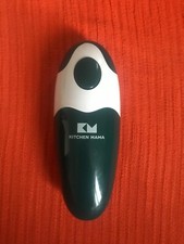 Kitchen Mama Apriscatole Elettrico - Apri Lattine Bordo Liscio con Inzio e Stop