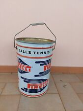 pouf bidone pubblicitario Pirelli tennis ball palline