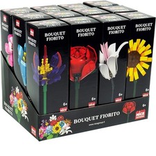 Nice Flower Mattoncini Set da Costruzione in Blocchi dei Fiori