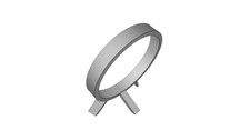 Supporto tavolo per lampada - supporto,