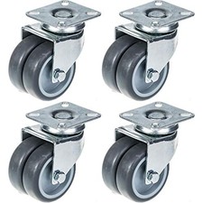 Ruote gemelle da 75 mm 3" in