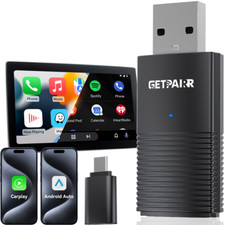 2in1 Mini wireless Carplay Android Auto adattatore 5G Dongle USB WIFI Bluetooth